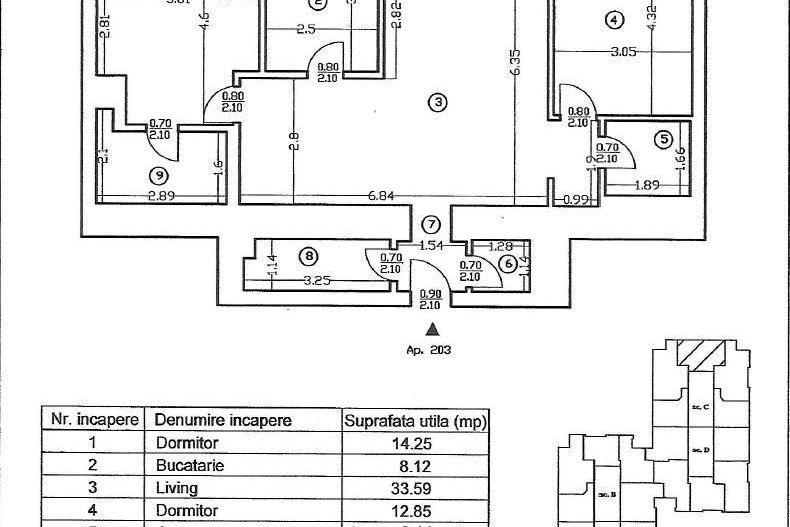 3 camere 91 mp | Upground | Pipera | Aviatiei | terasa 7 mp - Poză 11