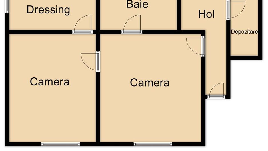 Apartament cu 2 camere cu curte si garaj - Brasovul Vechi - Str Soimului - Schiță 22