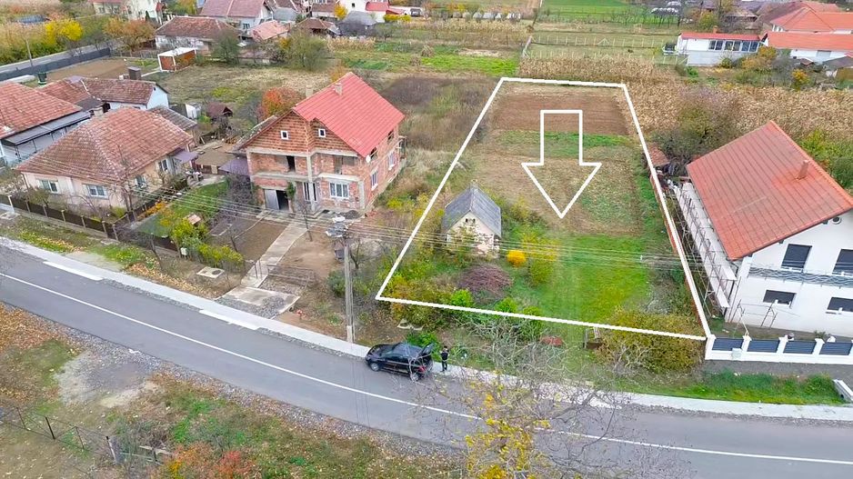 De vanzare Teren Intravilan Mediesu Aurit /Zona Buna/Strada Asfaltata - Poză 4