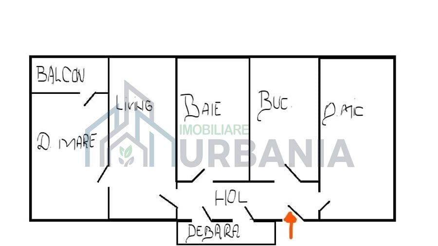 Apartament 3 camere - Podu Ros. Palas. Palatul Culturii - Poză 15