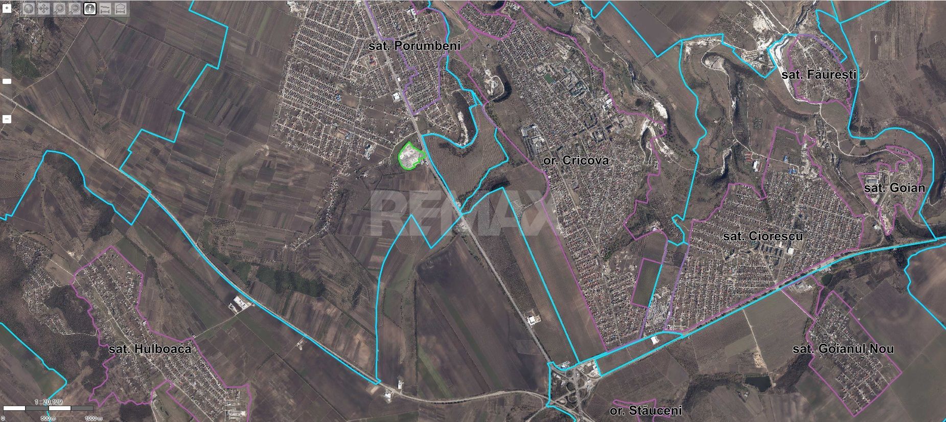Teren pentru construcții 5 ha, amplasat strategic pe traseul Chișinău–Orhei - Poză 2