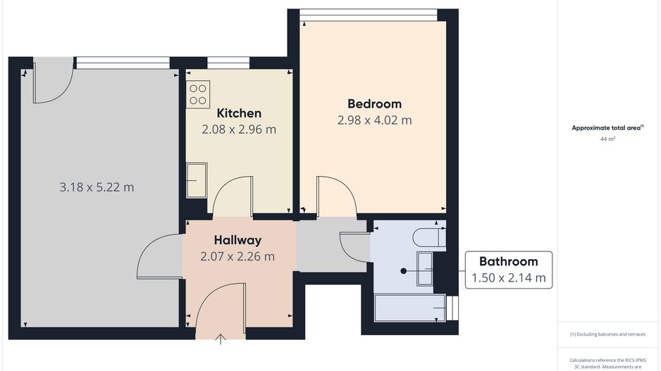 Apartament cu 2 camere de vanzare - Zona Alexandru Obregia - Poză 9