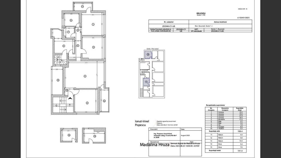 De vanzare Apartament 4 camere lux, ultracentral, sector 1 - Poză 9