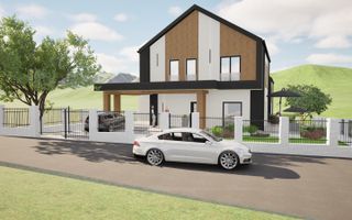 Casă single modernă, eficientă energetic și curte generoasă - Poză 9