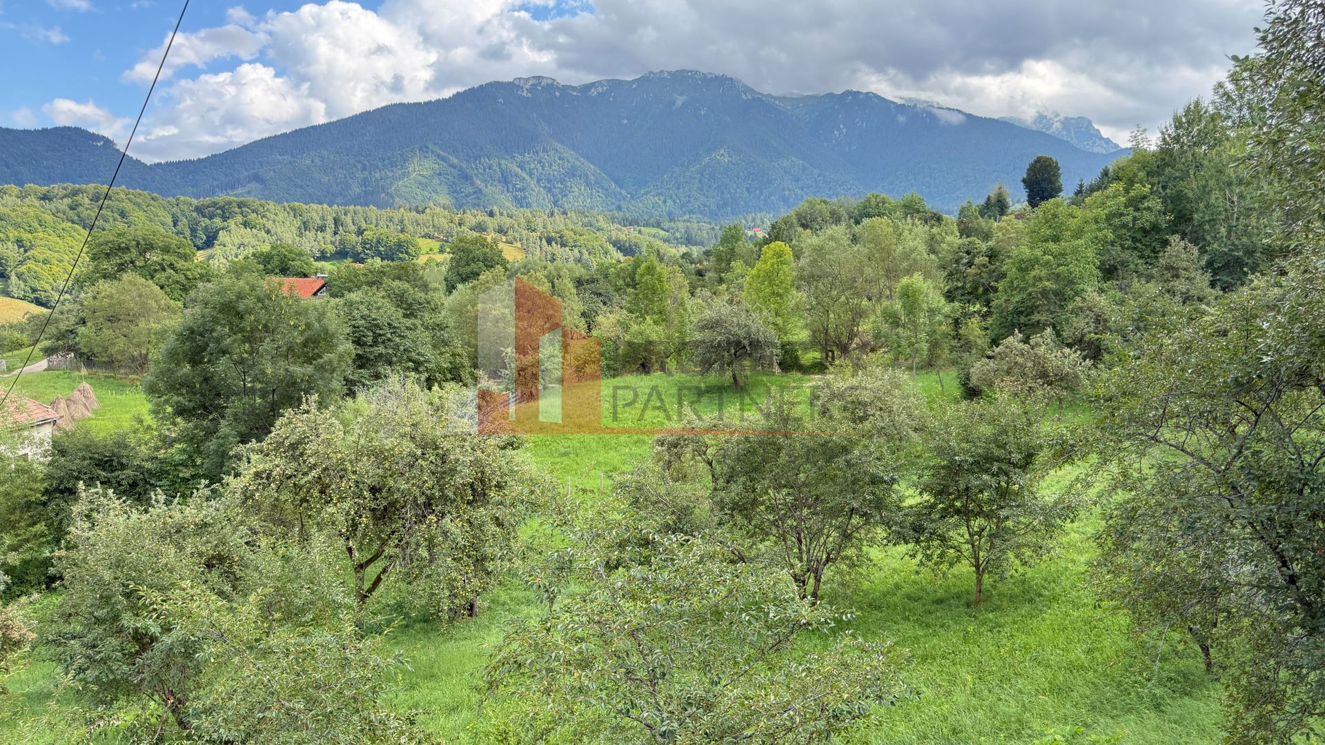 Teren intravilan 1.000 mp în Bran–Sohodol, vedere la munți Bucegi - Poză 1
