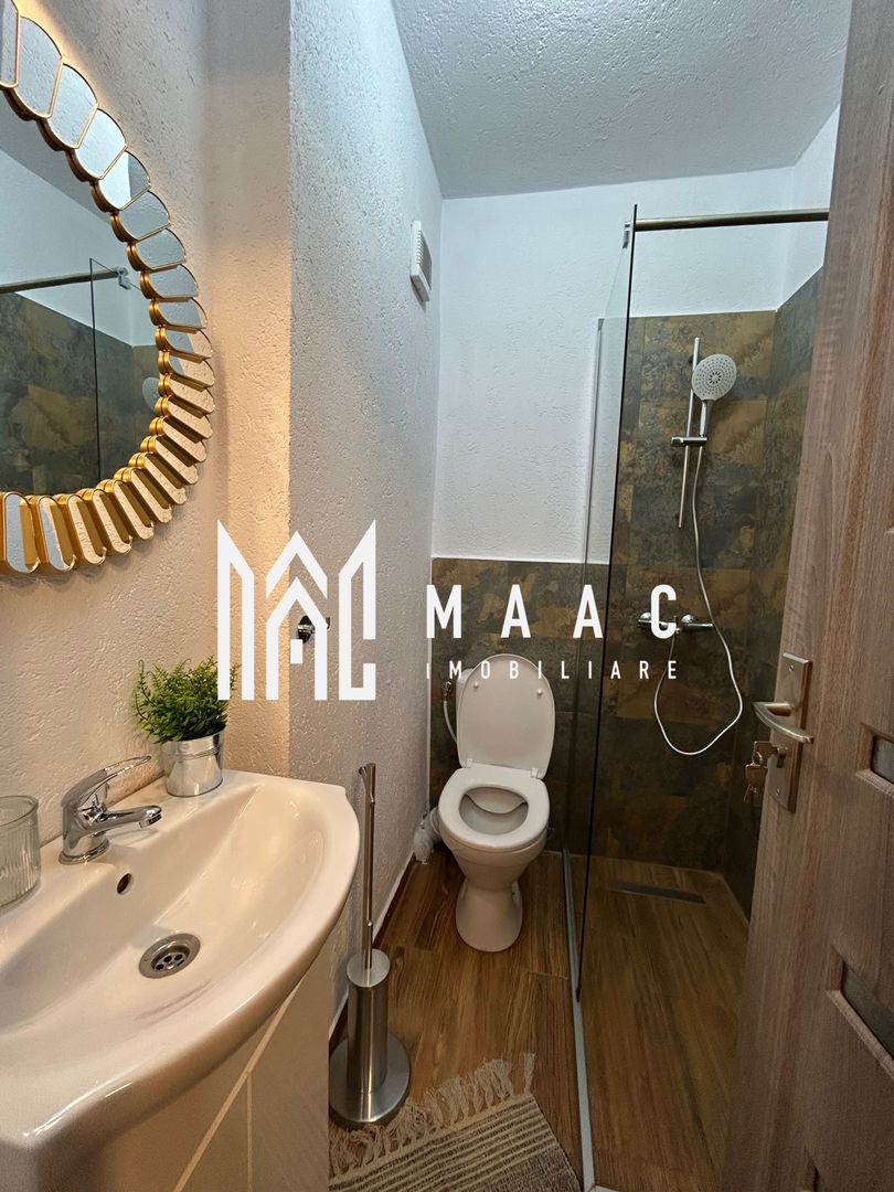 Garsonieră decomandată | Trei Stejari, Sibiu | 28 mp, mobilată, utilată - Poză 5