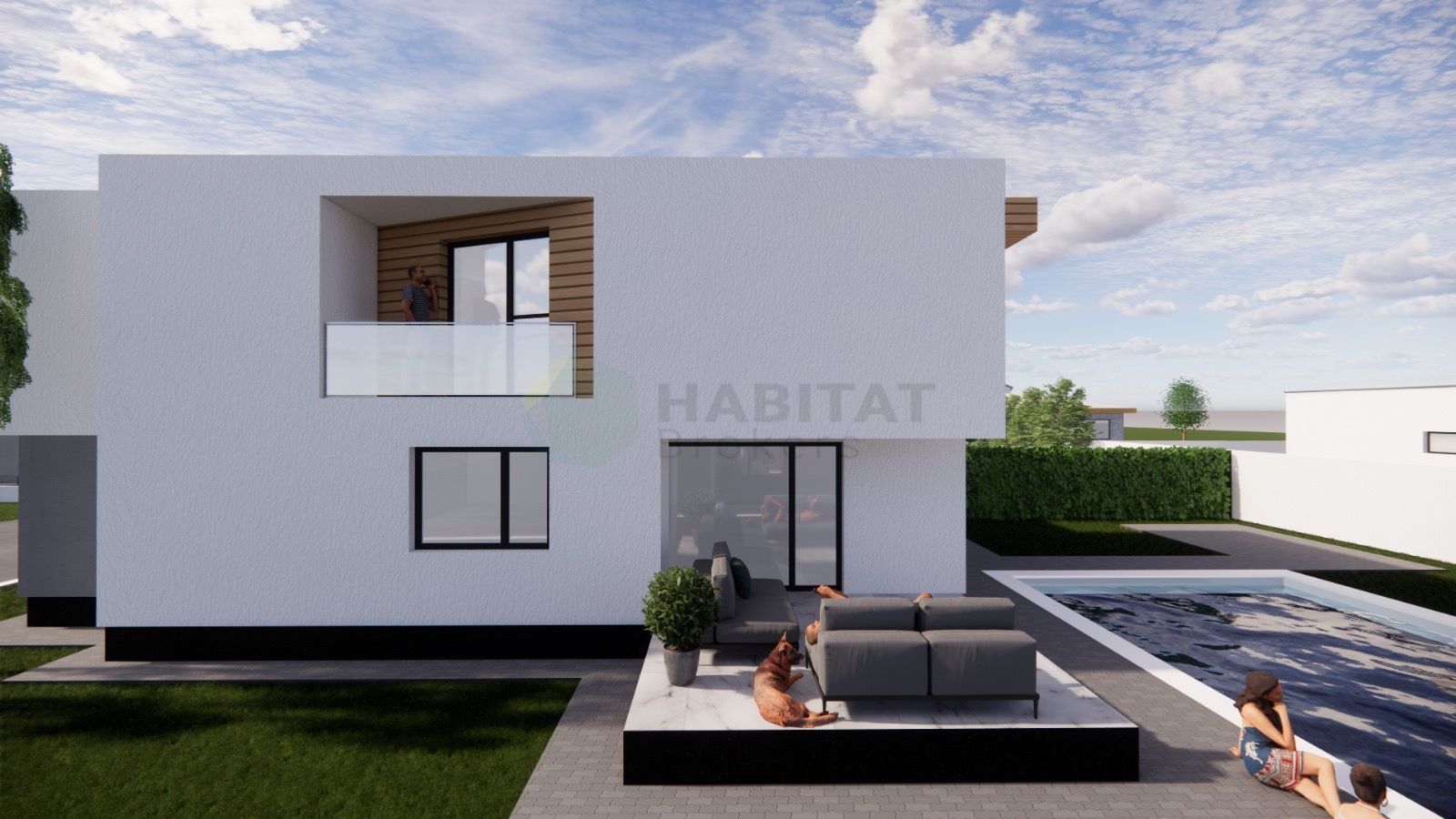 Teren central cu Autorizație de construire pt 2 vile - Poză 12