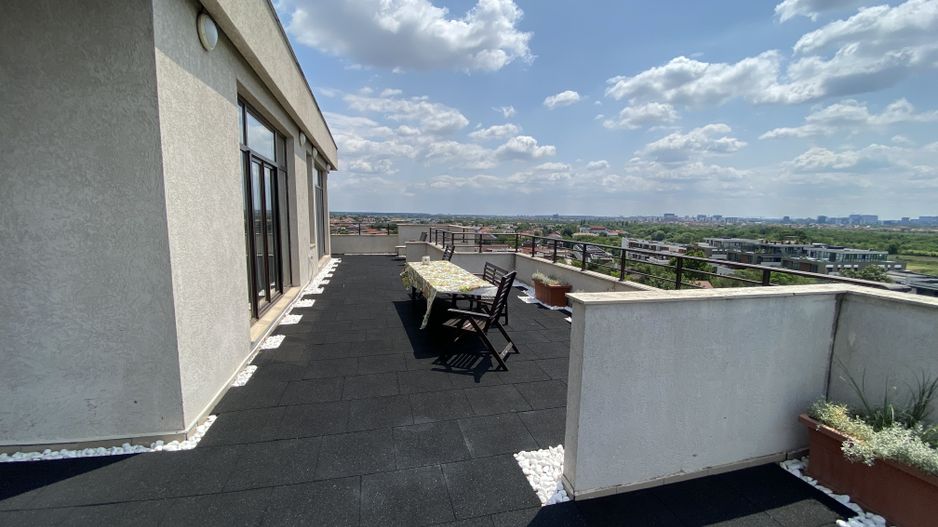 Penthouse 5 camere 250 mp lângă Ambasada SUA , zona Băneasa București - Poză 33
