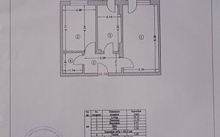Apartament 2 camere, decomandat, Biruintei, Metrou Berceni, Pasarela - Schiță 16