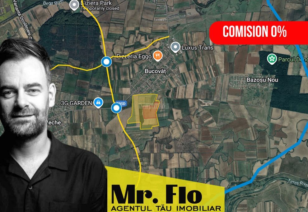 Teren de duplex Bucovat - Optiune de luat in RATE - COMISION 0 - Poză 3