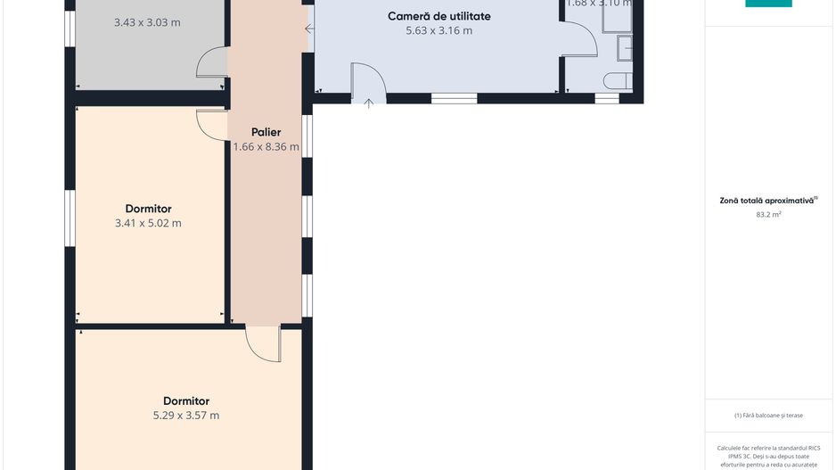 Duplex 3 camere pe colț în Dumbrăvița - Poză 6
