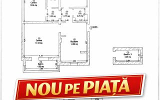 Apartament 3 camere, decomandat, 2 băi   Zona Lugojului   Modern - Poză 1