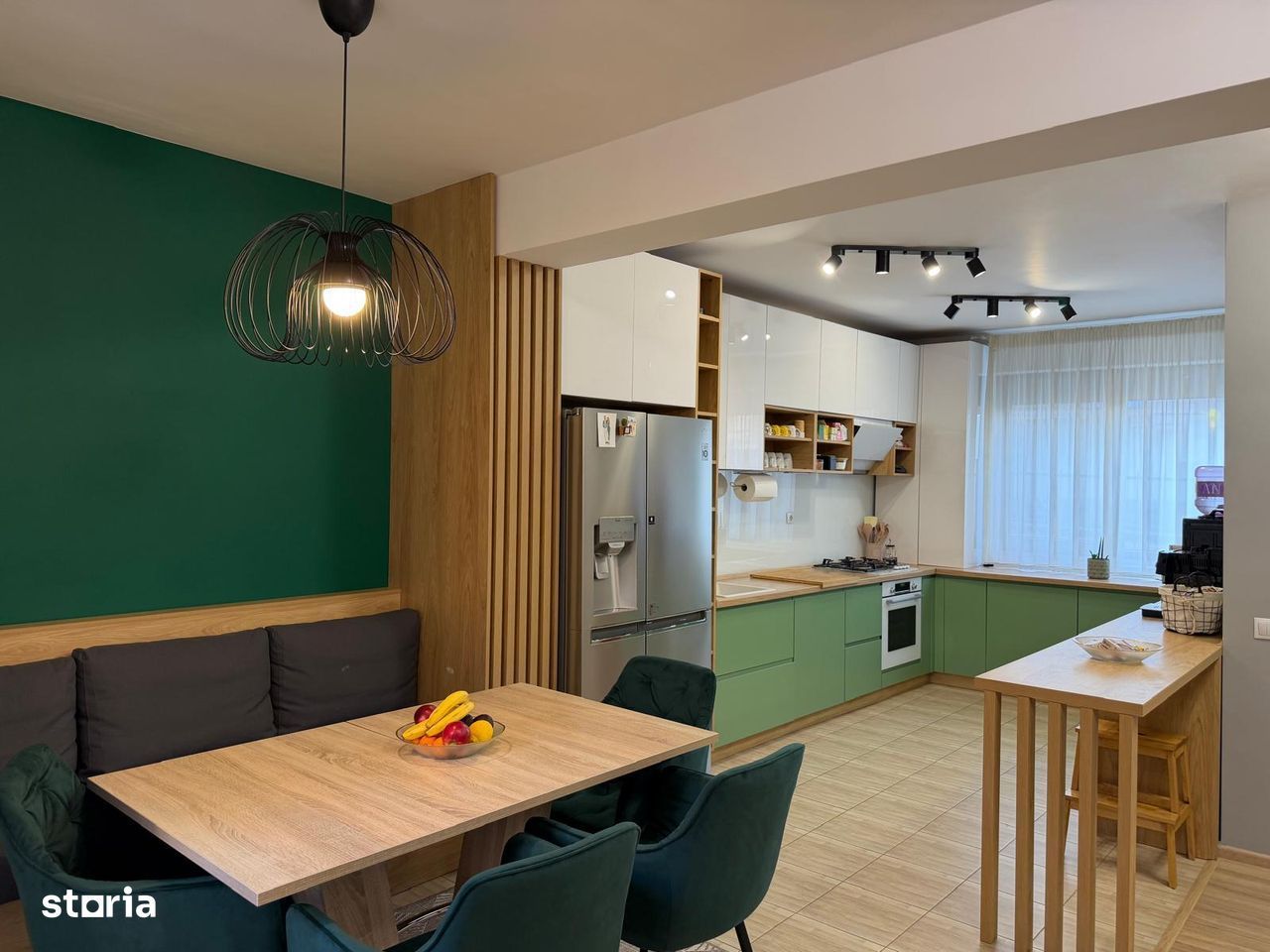 Apartament 3 camere 110mp mobilat/utilat metrou Crangasi 900m - Poză 8