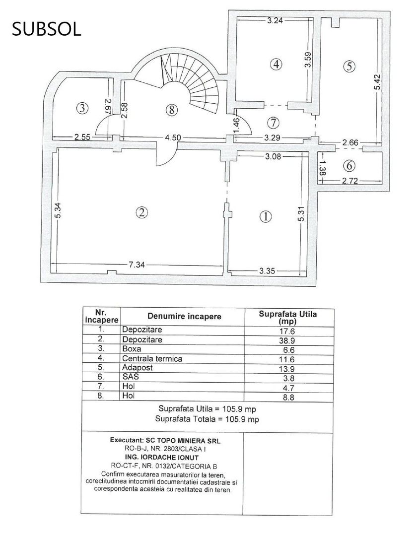 Vila Premium Smart & Green S+P+1E+M 587 mp – Faleza Nord - Schiță 29