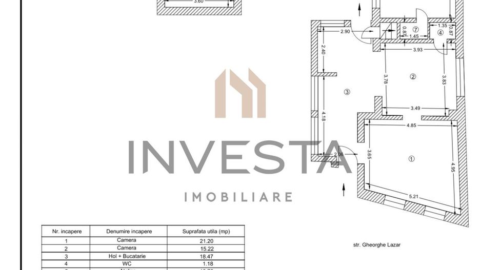 Casa zona centrala -in apropiere de The Office - teren 582 mp - Poză 6