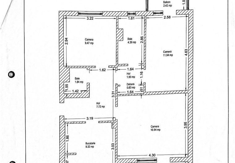 COMISION 0%|Apartament 3 camere|Simion Barnutiu|Centrala Proprie. - Poză 17