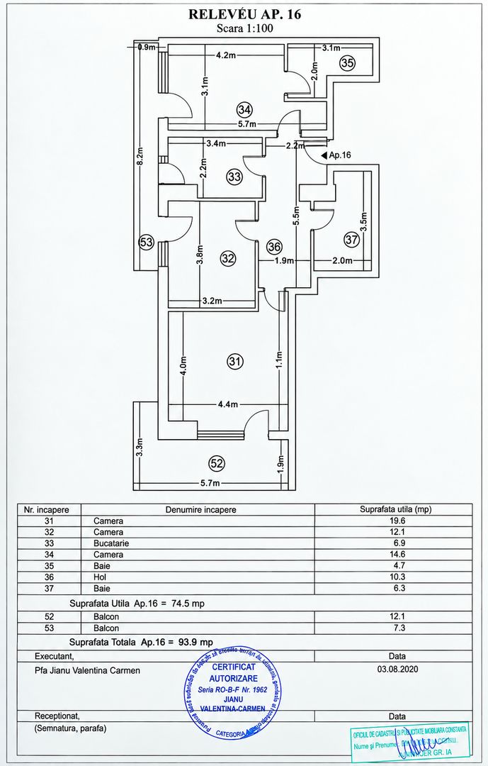 3 camere | Mamaia Central - Hotel Rex | Mobilat | Prima utilizare - Poză 19