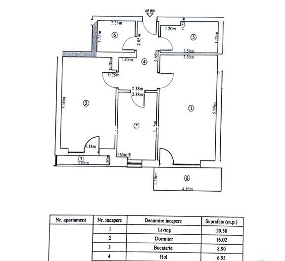 REZERVAT | 2 Camere Decomandat | Urban Pentha | Parcare - Poză 8