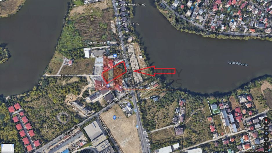 Teren Soseaua Straulesti P+2+M, langa Scoala Genesis - Poză 1