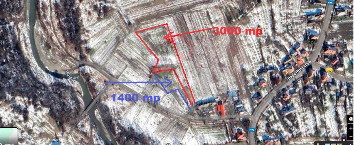 Teren intravilan-extravilan Valsanesti Arges - Poză 5