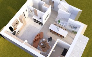 Casă duplex 4 camere de vânzare | Șura Mică | 134 mp - Poză 5