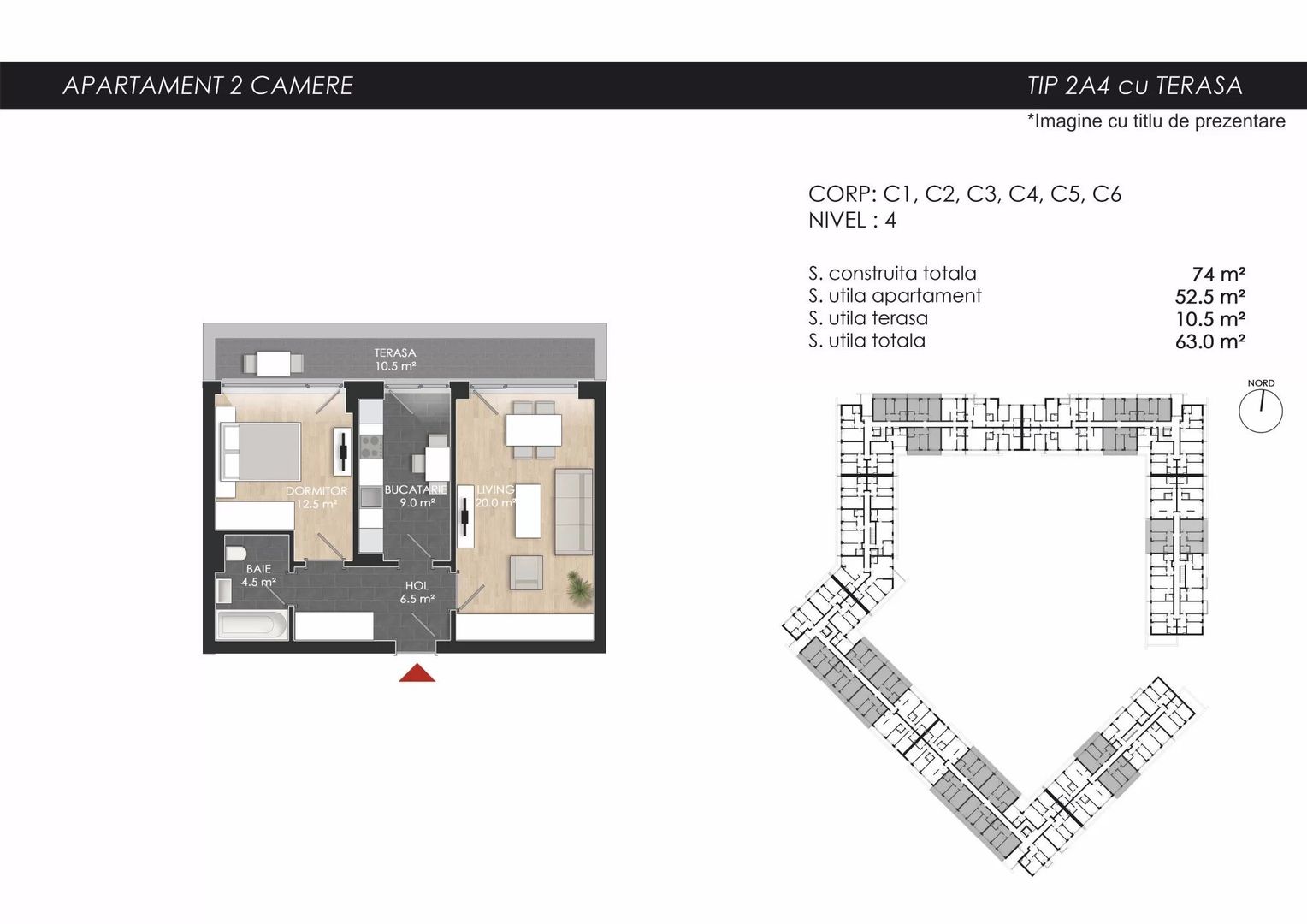 Apartament de vanzare 2 camere - Bucuresti Noi - Poză 3