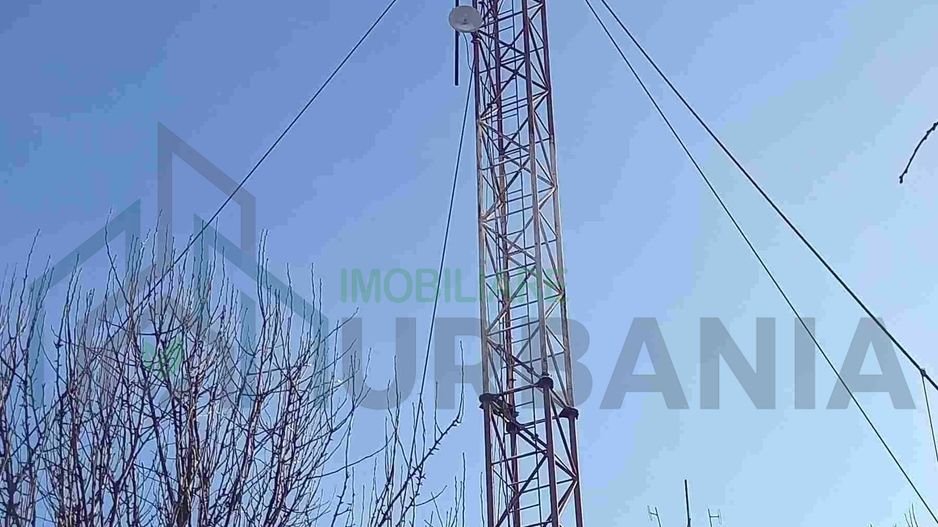 Pilon antena 26m, cabina echipamente si 300m teren, Paun - Barnova - Poză 5