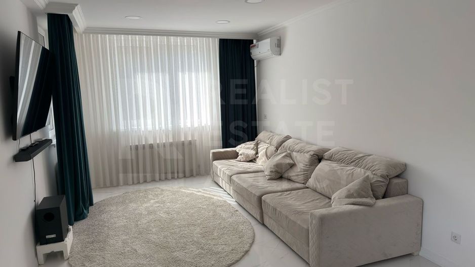 Chirie, apartament 3 camere, 90 mp, str. Andrei Doga, Rîșcani - Poză 1