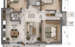 Comision 0% | 4 camere | gradina 105 mp | 2 parcari | zona Petrom - Poză 16