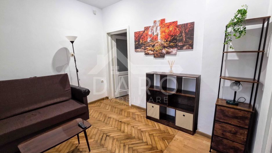 🏡 Închiriez ap. 2 camere 330€ – curte + terasă, zona semicentrală, - Poză 3