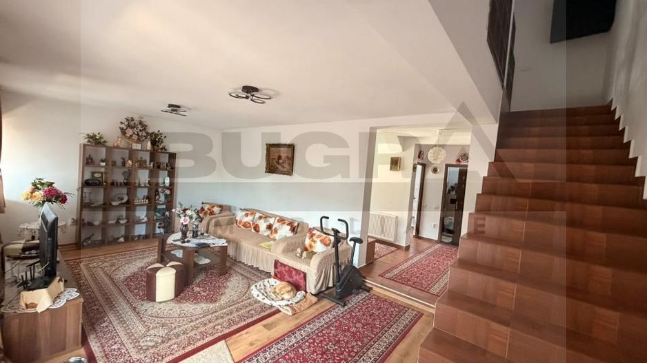 Casa individuala la cheie, 5 camere, 126 mp+474 mp teren, zona Gilau - Poză 6