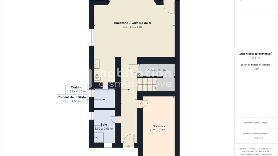 Tur virtual| Duplex 5 camere| spațios| în  Dumbrăvița | 0% Comision| - Poză 35