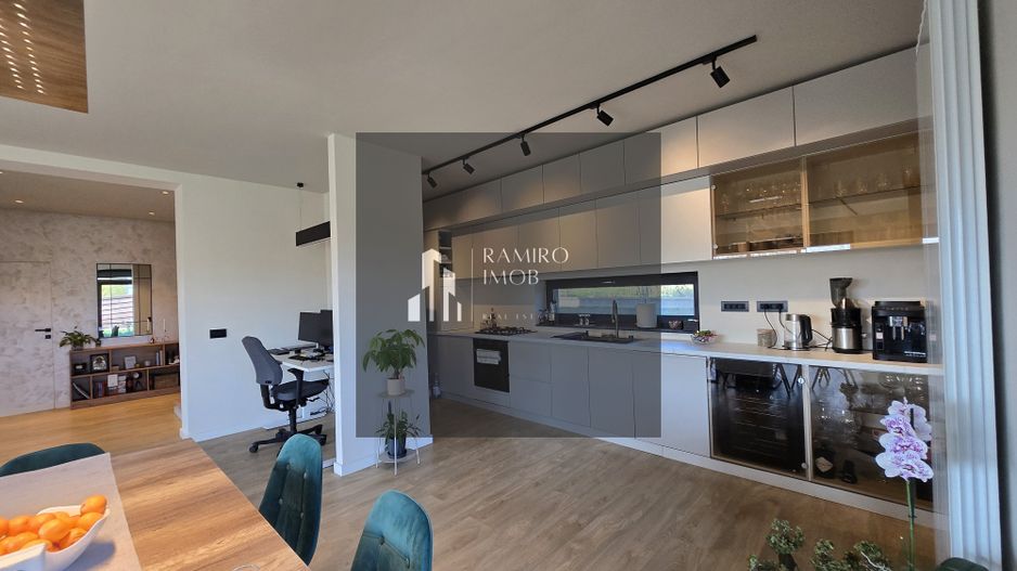 Casa noua 151mp curte 1000m Frumusani mobilata utilata /langa Lac - Poză 4