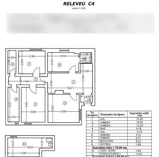 Casă de vanzare, ultracentral, 5 camere, Zona Eminescu-Toamnei - Poză 14