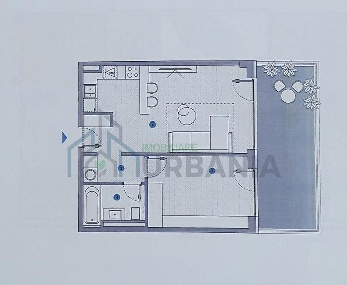 Spațiu premium de închiriat în Silk District, Iași – Parter cu terasă și grădină privată - Poză 2
