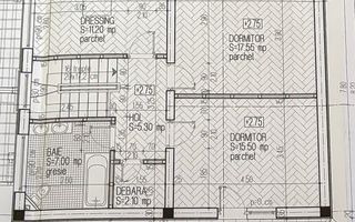 Casa 5 camere 119 mp utili, garaj si curte, strada privata, Campului - Schiță 16