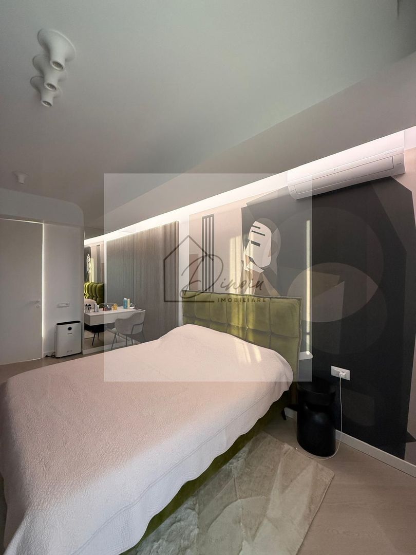 Apartament 3 camere CORTINA NORTH Pipera -105mp, lux, vedere Promenada - Poză 15