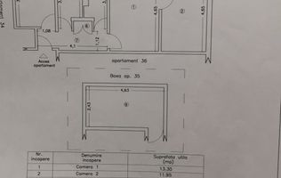 Apartament 3 camere, boxă inclusă - Consultanță  financiară gratuită