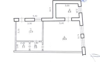 Chirie, oficiu, 52 mp, str. Zamfir Arbore, Centru - Poză 13