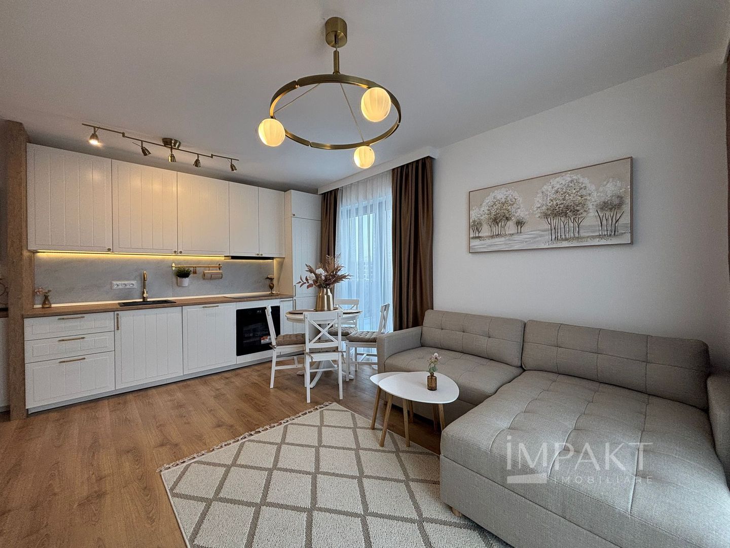 Apartament superb cu doua camere, cartier Intre Lacuri! - Poză 2