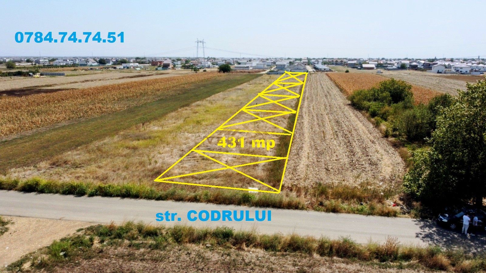 Teren in zona de intrare a comunei Berceni - Poză 3