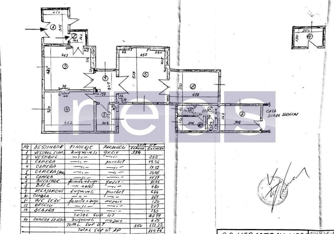 VANZARE APARTAMENT/SPATIU COMERCIAL 5 CAMERE 115MP PIATA ROMANA ULTRACENTRAL - Poză 16
