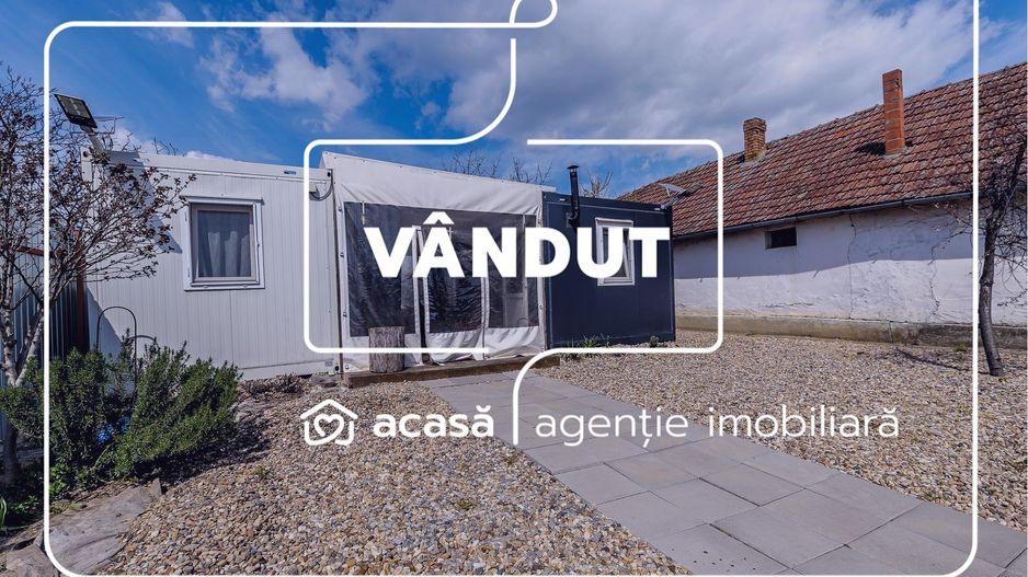 VANDUT! Casa - tip container - Teren 1987 mp - Turnu - COMISION 0% - Poză 1
