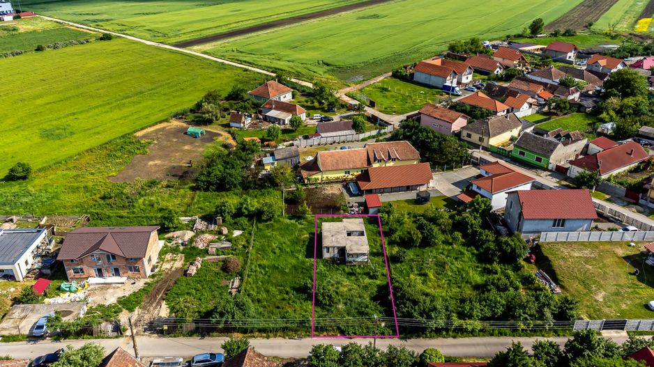 PREȚ REDUS Teren cu proiect casă Vladimirescu - Poză 1