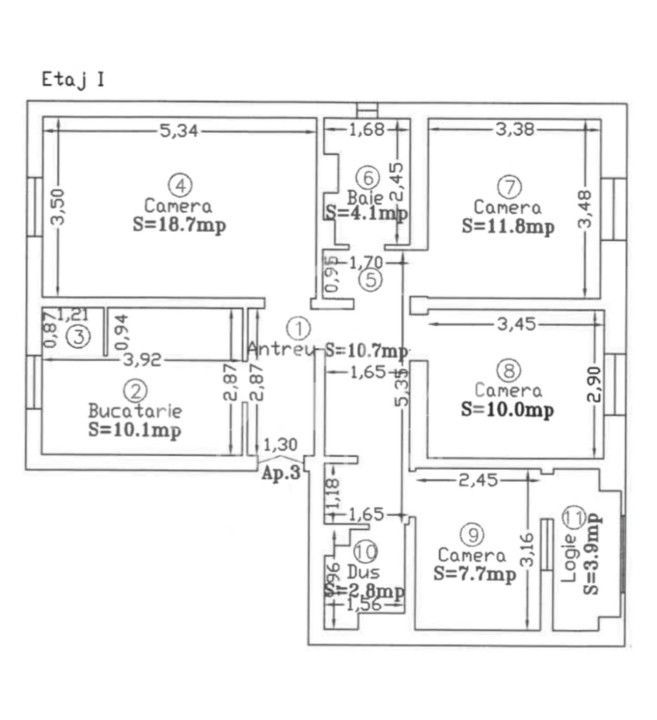 Apartament 4 camere | Etaj intermediar | cartier Mărăști - Poză 8