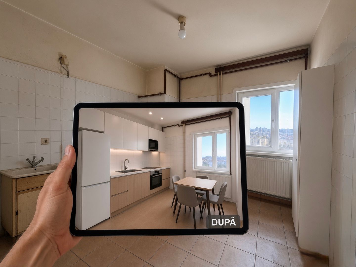 Imobil cu 3 camere decomandat | zona centrala | Terasa - Poză 5