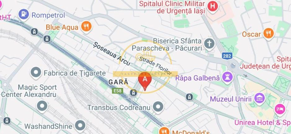 Ap 3 camere , 2 bai , decomandat , etaj 1/8 , Zona Garii. - Poză 2