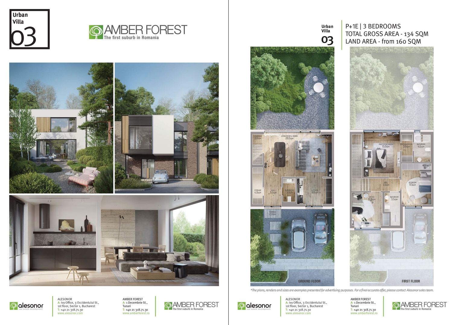 Vila tip UV03 mobilata complet in Amber Forest-prima inchiririere - Poză 30