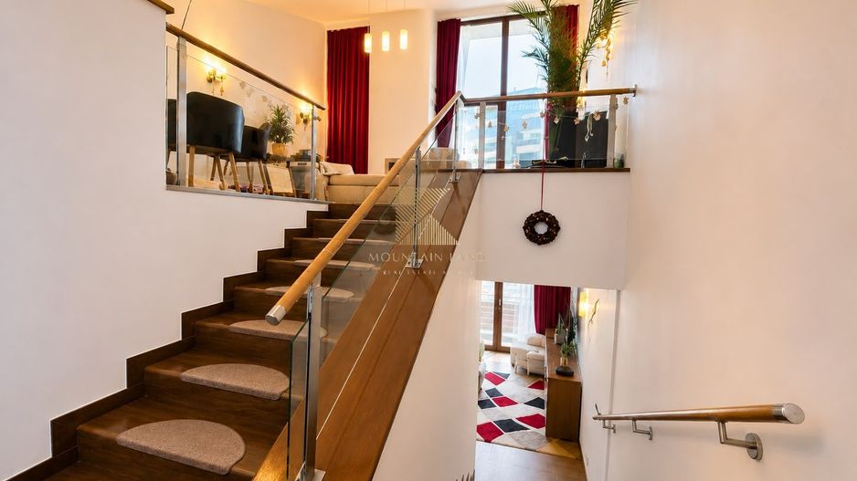 Apartament tip loft cu șemineu, situat în Silver Mountain Resort - Poză 1
