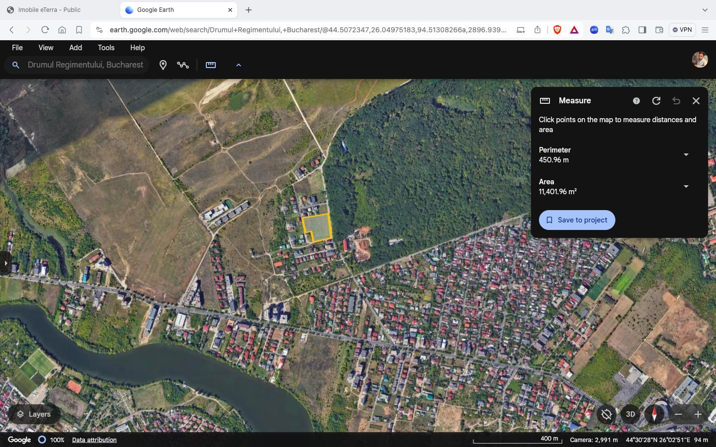 Teren Intravilan 11.401 mp Sectorul 1, Drumul Regimentului 91-93 - Poză 3